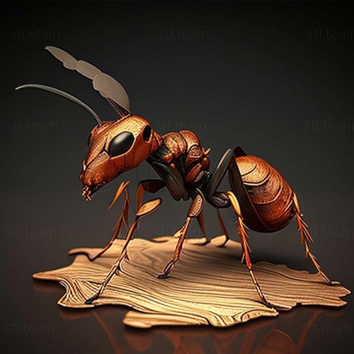 3D модель Camponotus fedtschenkoi (STL)